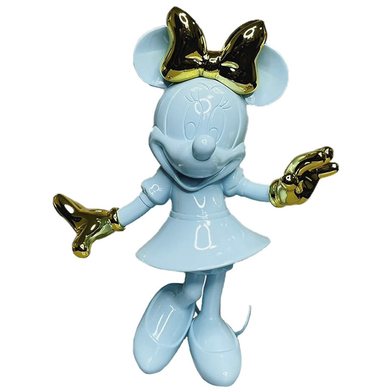 Статуэтка Минни Маус голубого цвета Minnie Mouse Blue Figurine  Голубой в Нижнем Новгороде | Loft Concept 