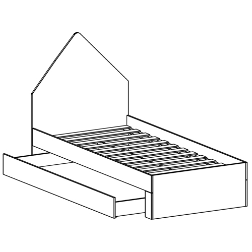 Кровать в детскую Tiny Town Bed в Нижнем Новгороде