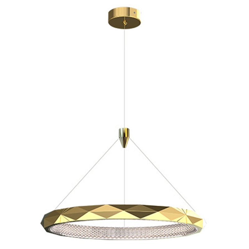 Люстра Horizontal Ring Gold Chandelier Золотой в Нижнем Новгороде | Loft Concept 