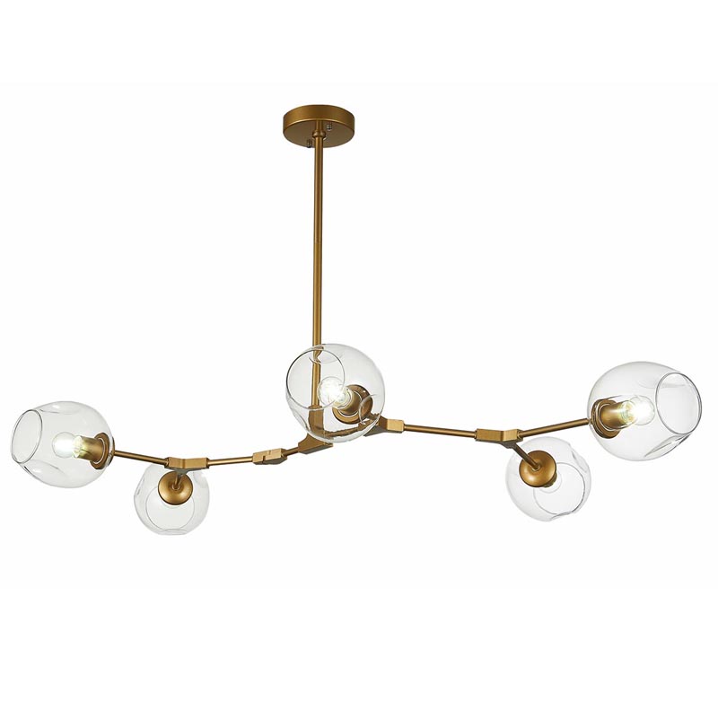 Люстра Branching Bubble Chandelier 5 gold Золотой в Нижнем Новгороде | Loft Concept 