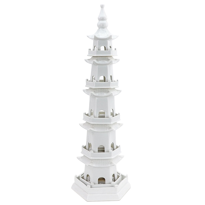 Статуэтка Ceramic Pagoda white Белый в Нижнем Новгороде | Loft Concept 