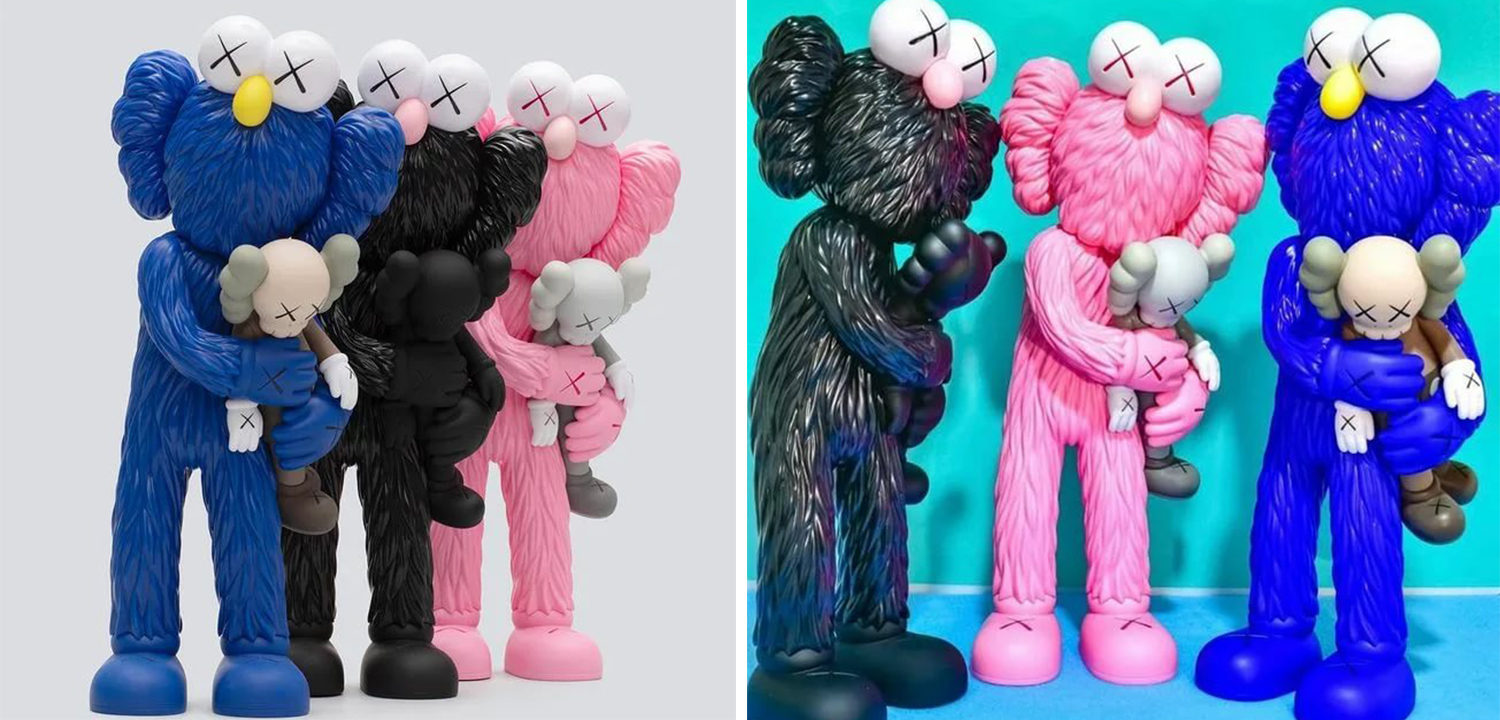 Статуэтка KAWS Take Black - фото