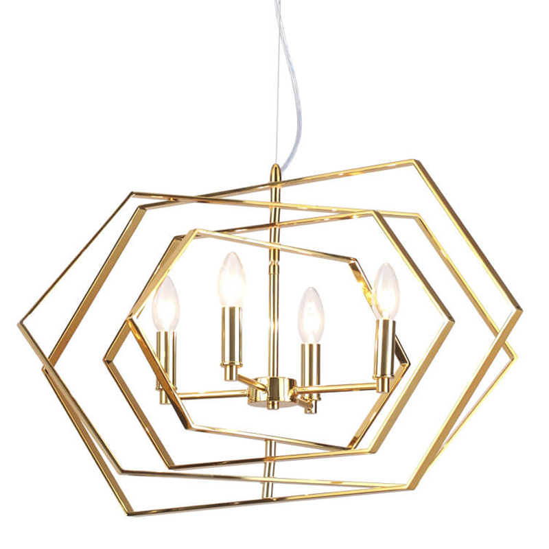 Люстра Damaris Chandelier gold Глянцевое золото в Нижнем Новгороде | Loft Concept 