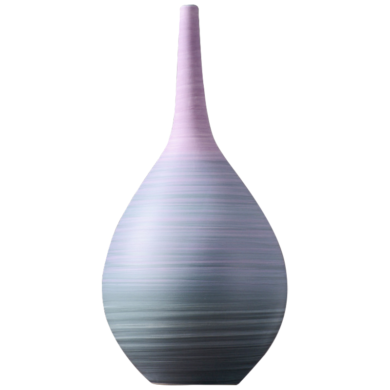 Ваза Gradient Vase 35 Сиреневый Голубой Мульти в Нижнем Новгороде | Loft Concept 