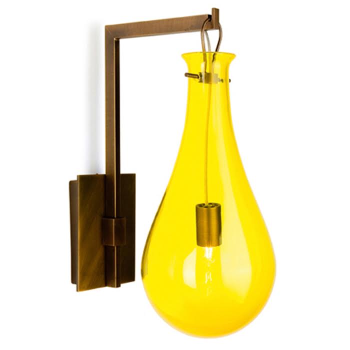 Бра Patrick Naggar Bubble Sconce yellow Желтый Черный в Нижнем Новгороде | Loft Concept 