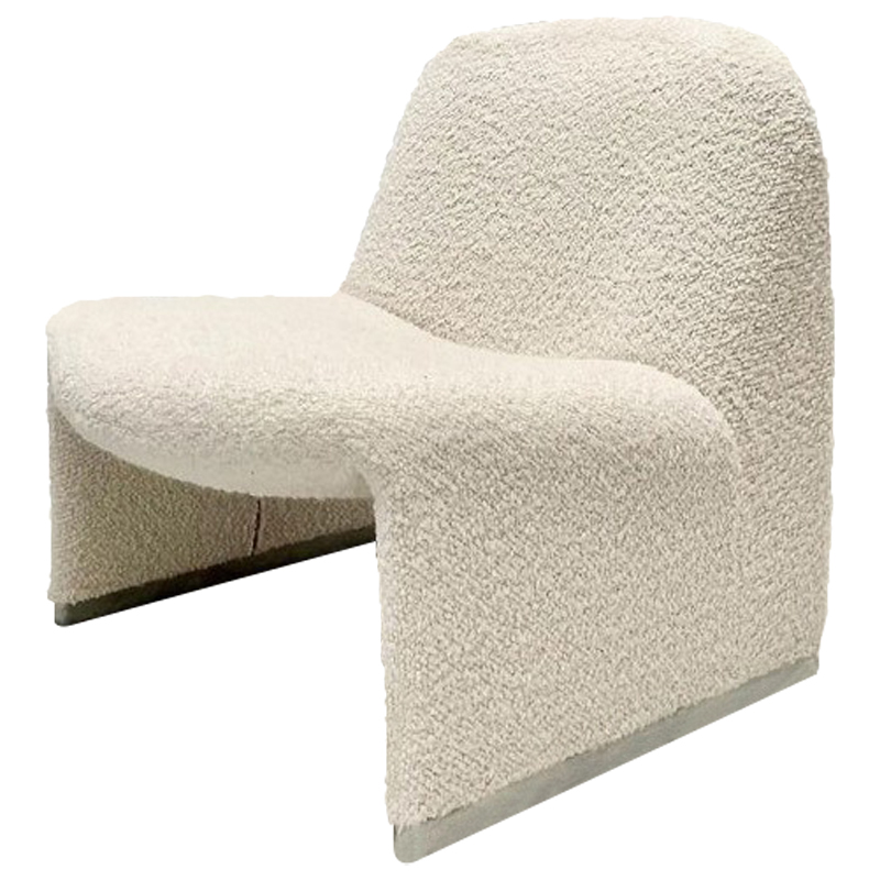 Кресло Kaydan White Boucle Armchair  в Нижнем Новгороде | Loft Concept 