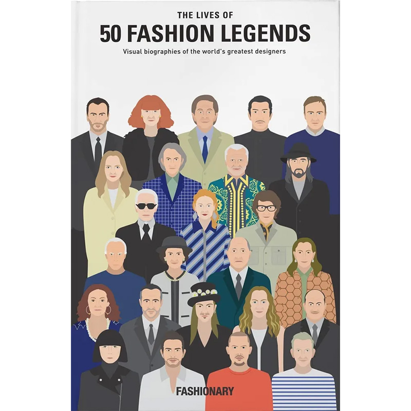 The Lives of 50 Fashion Legends Белый Мульти в Нижнем Новгороде | Loft Concept 