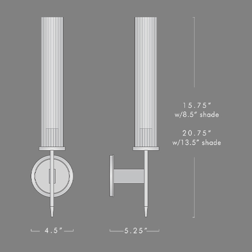 Бра Jonathan Browning ALOUETTE SCONCE Черный Цвет в Нижнем Новгороде