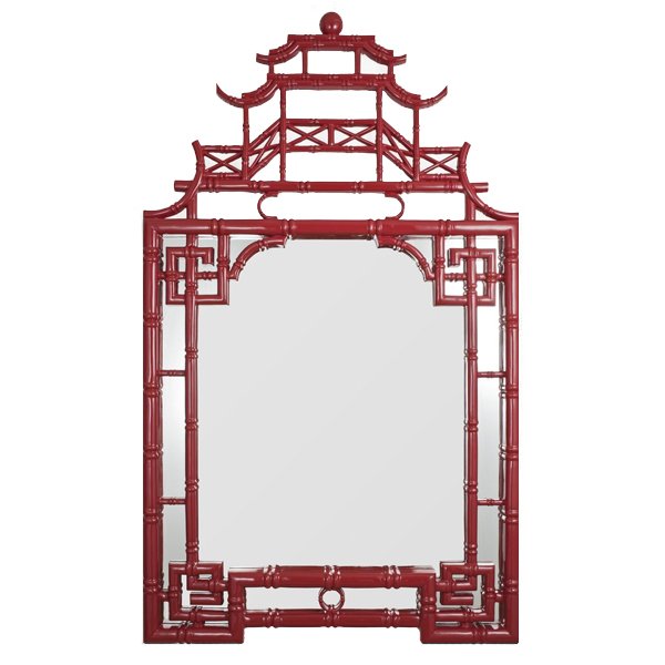 Зеркало Pagoda Mirror Red  в Нижнем Новгороде | Loft Concept 