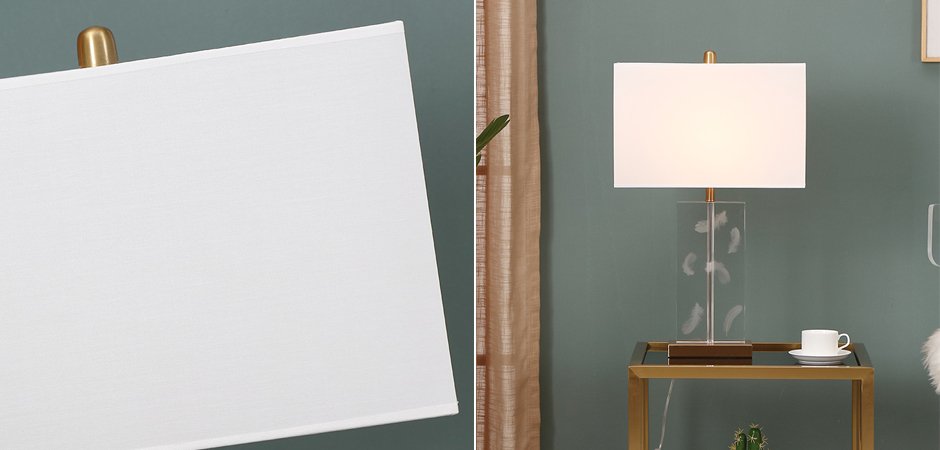 Настольная лампа Frozen Feathers - фото №1