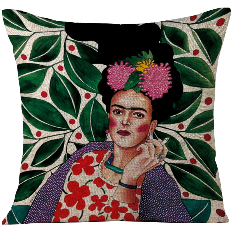 Декоративная подушка Frida Kahlo 13 Мульти в Нижнем Новгороде | Loft Concept 