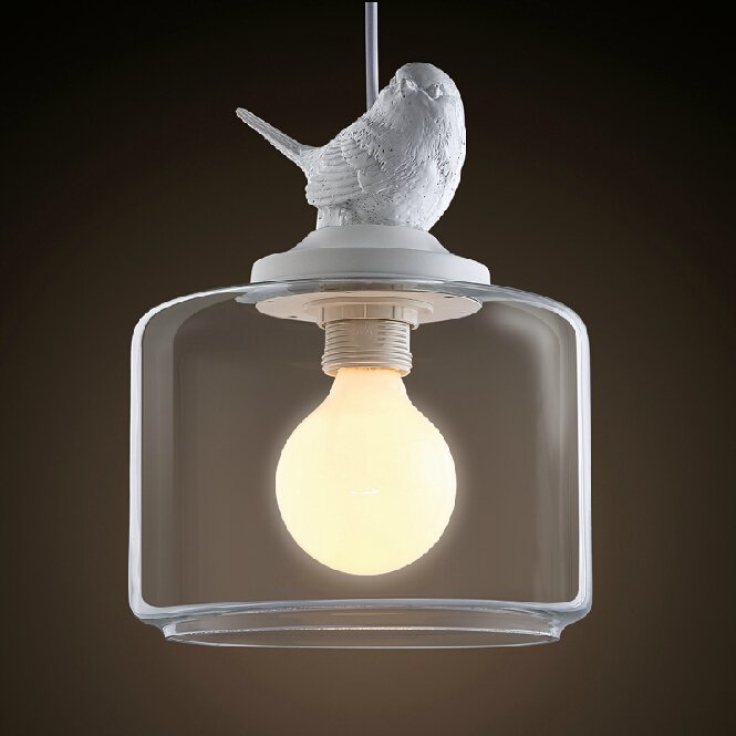 Подвесной светильник Provence Bird Pendant Белый в Нижнем Новгороде | Loft Concept 