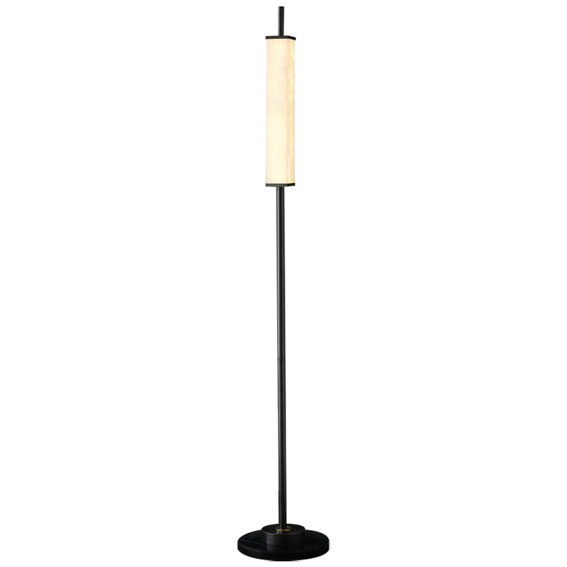 Торшер Gaelle Modern Marble Floor Lamp Белый Мрамор Bianco Темная медь Черный в Нижнем Новгороде | Loft Concept 