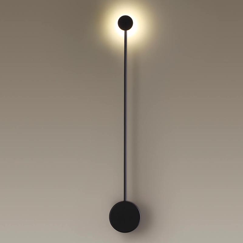 Бра Pin Wall Light Black 70 Черный в Нижнем Новгороде | Loft Concept 