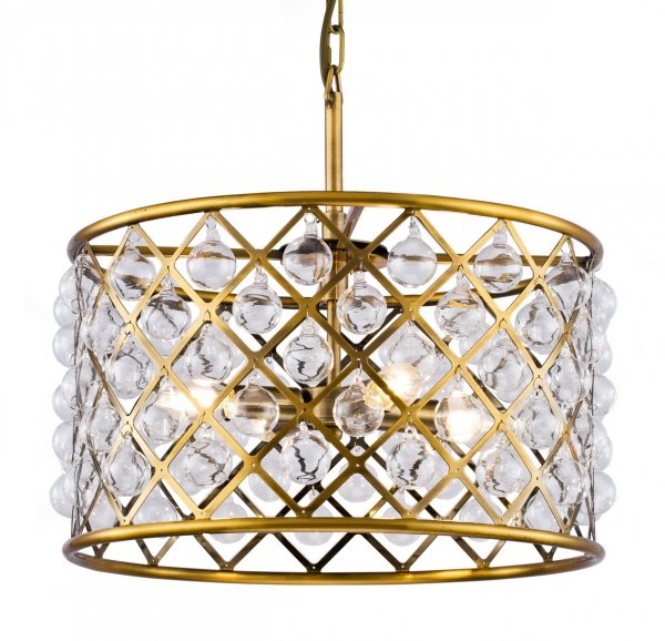 Люстра RH Spencer Hoop Chandelier 45 Brass Латунь в Нижнем Новгороде | Loft Concept 