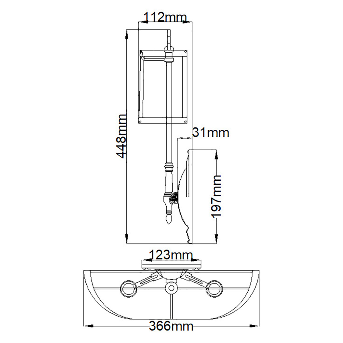 Бра с 2-мя бежевыми абажурами в классическом стиле Hinkley в Нижнем Новгороде
