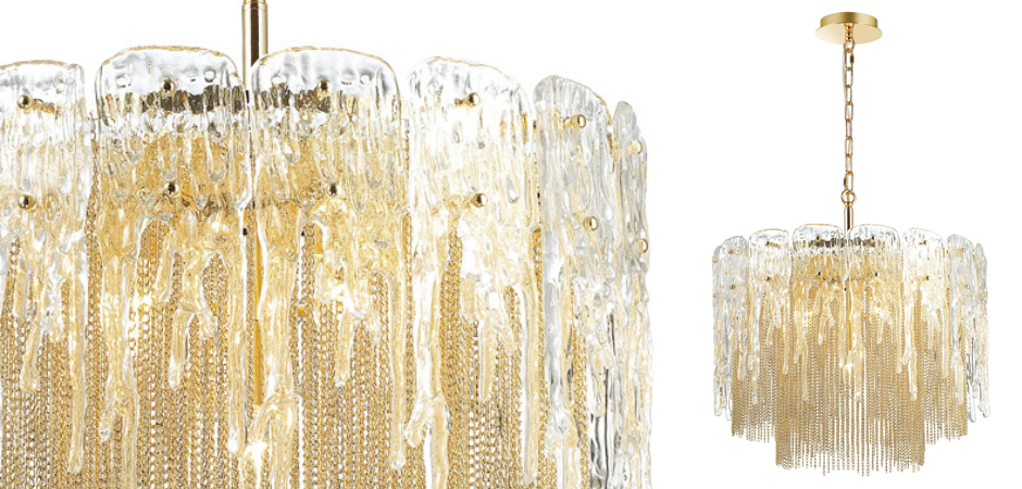 Люстра Ice and Gold Chains - Loft-Concept в Нижнем Новгороде