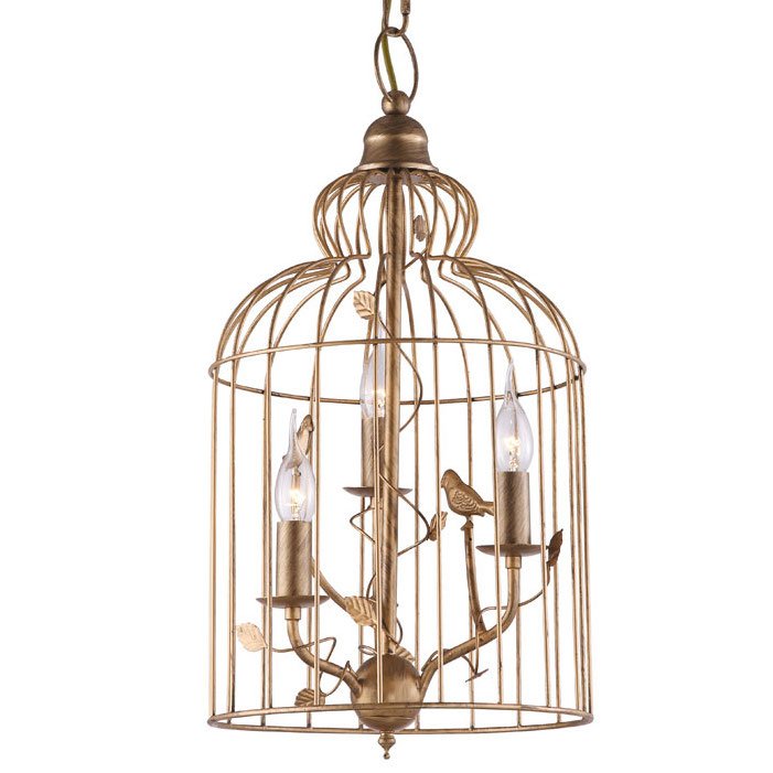 Люстры BIRDCAGE CHANDELIER copper Медь в Нижнем Новгороде | Loft Concept 