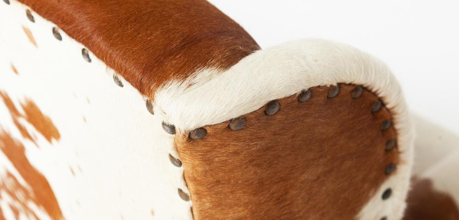 Кресло Cowhide Armchair - фото №1