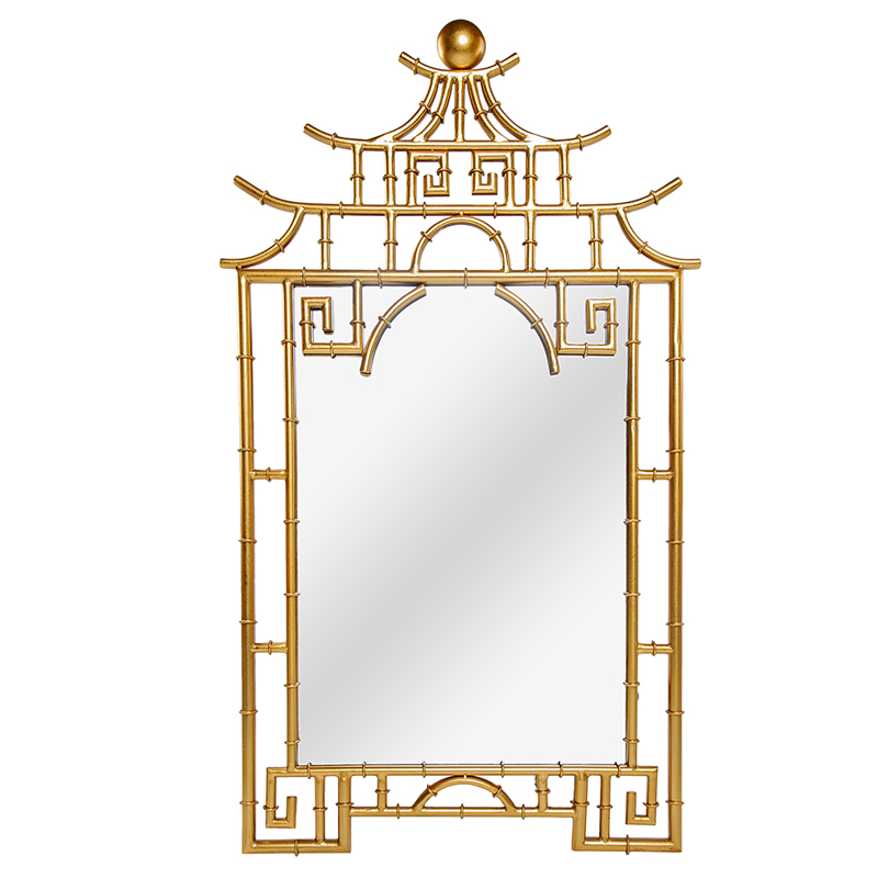 Зеркало Pagoda Mirror Gold 128 Золотой в Нижнем Новгороде | Loft Concept 