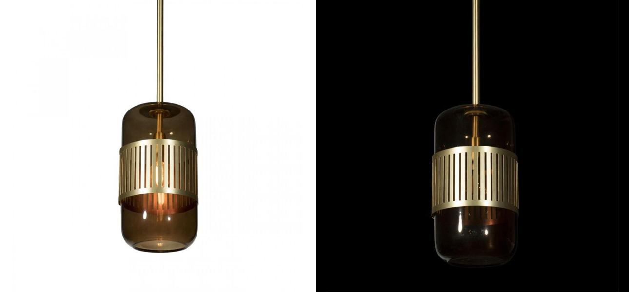 Подвесной светильник Naples Braun - фото