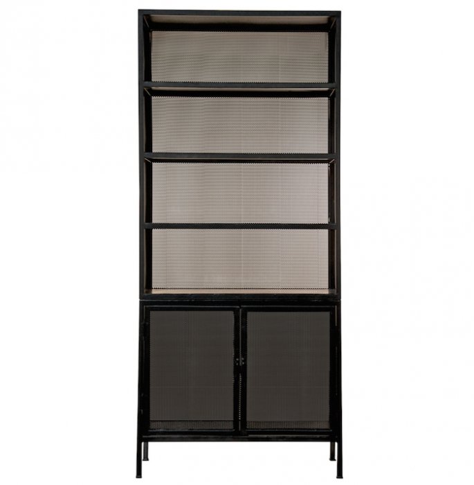 Буфет Industrial Loft Dark Metal Mesh Cabinet Черный в Нижнем Новгороде | Loft Concept 