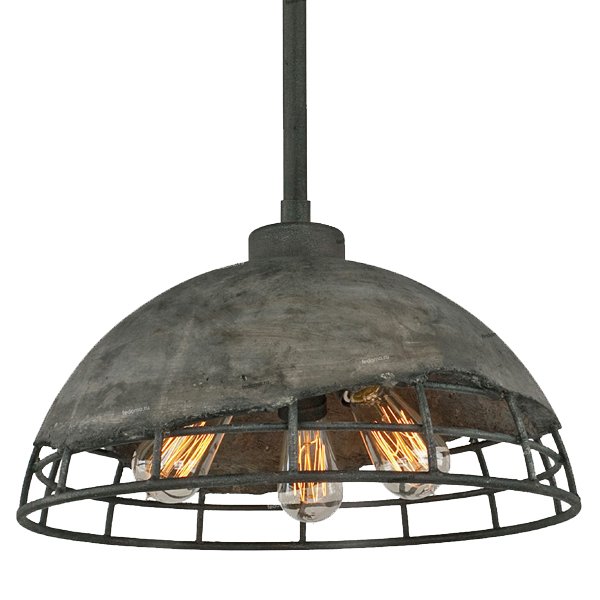 Подвесной светильник Stone industrial lamp 3 Серый (Gray) в Нижнем Новгороде | Loft Concept 