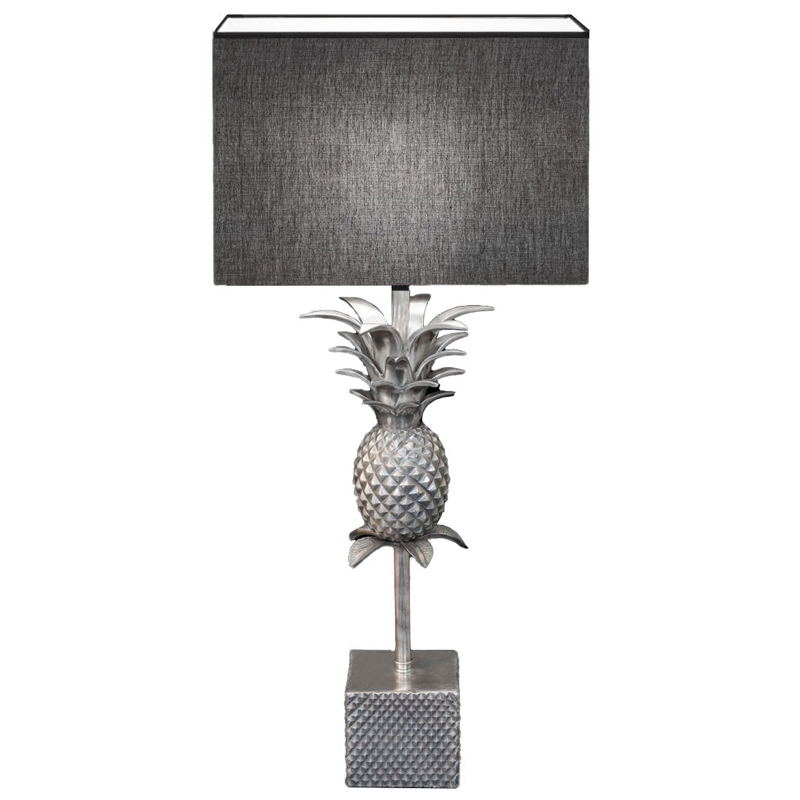 Настольная лампа LAMPTABLE PINEAPPLE STRAIGHT Gray Серый Серебряный в Нижнем Новгороде | Loft Concept 