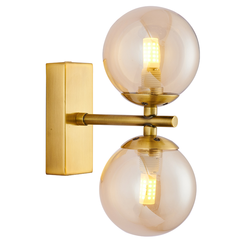 Бра Berries Sconce amber Латунь Янтарь (Amber) в Нижнем Новгороде | Loft Concept 