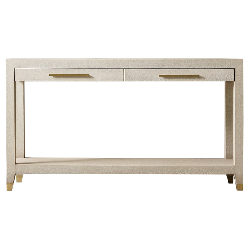 Charles Stingray Texture Console Ivory Консоль скат Золотой ivory ( слоновая кость ) в Нижнем Новгороде | Loft Concept 