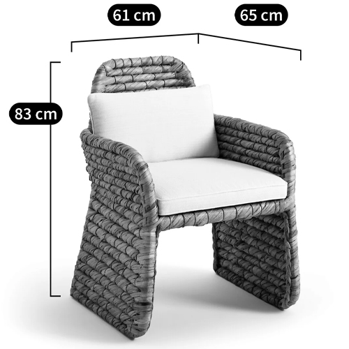 Плетеное кресло Madge Wicker Armchair в Нижнем Новгороде