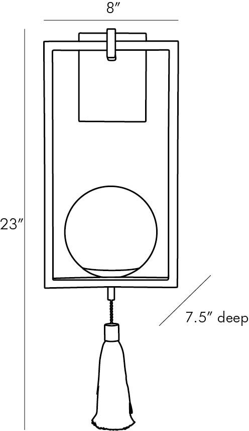 Бра Arteriors TRAPEZE SCONCE в Нижнем Новгороде