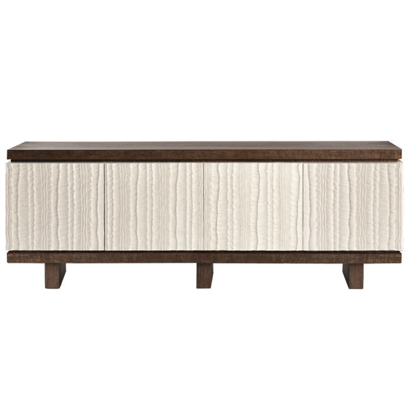 Riverside Textured Long Sideboard  ivory ( слоновая кость ) Коричневый в Нижнем Новгороде | Loft Concept 