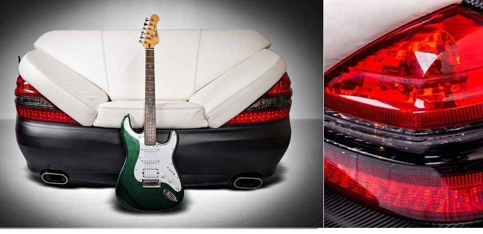 Диван MERCEDES BENZ SL AMG ROOM - Loft-Concept в Нижнем Новгороде