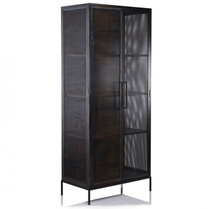 Шкаф Industrial Loft Dark Metal Tali Cabinet Черный в Нижнем Новгороде | Loft Concept 