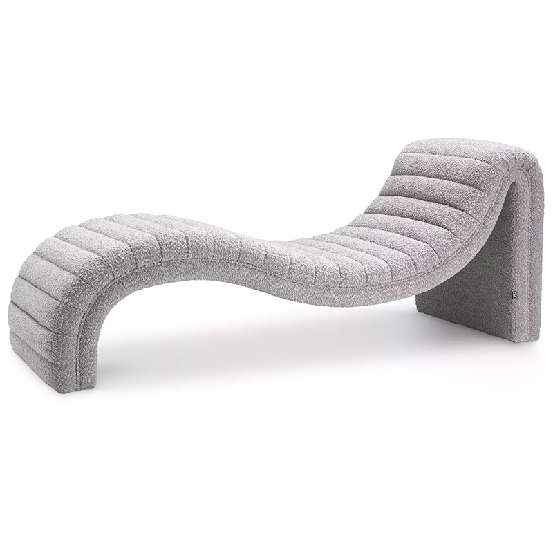 Кушетка Eichholtz Chaise Longue Pioneer Серый в Нижнем Новгороде | Loft Concept 