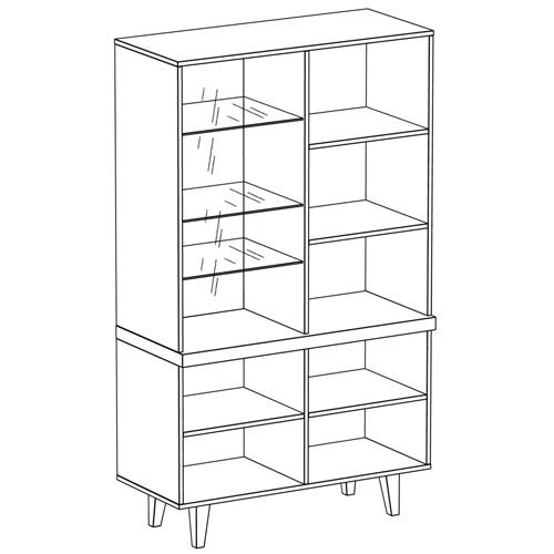 Шкаф-буфет Arden Mirror Cupboard в Нижнем Новгороде