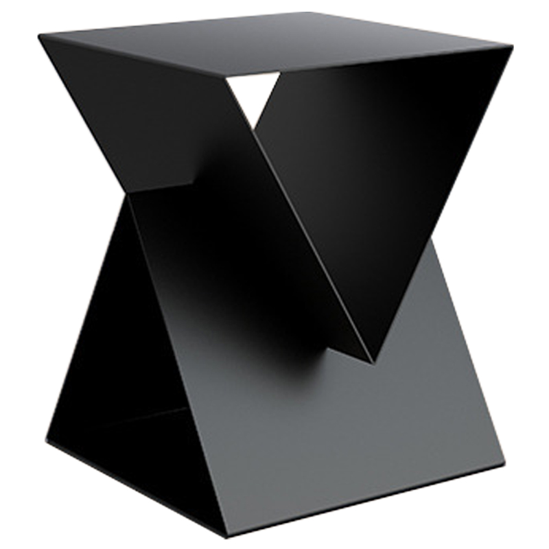 Приставной стол Two Triangles Black Side Table Черный в Нижнем Новгороде | Loft Concept 