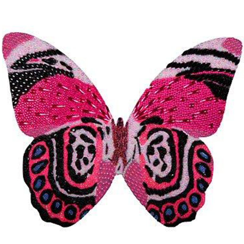 Картина "Pink and Black Mini Butterfly Cut Out" Мульти в Нижнем Новгороде | Loft Concept 