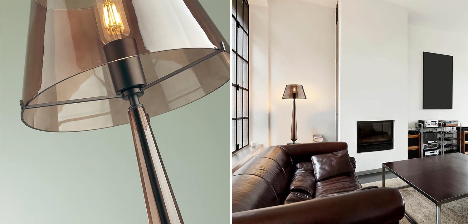 Настольная лампа Skyscraper Brown - фото