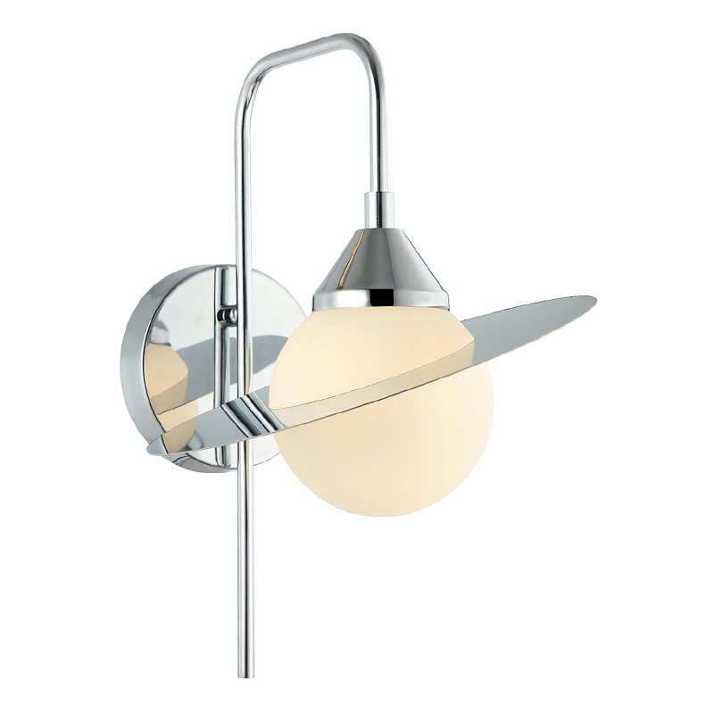 Бра Phainon Chrome Wall Lamp Хром Белый в Нижнем Новгороде | Loft Concept 