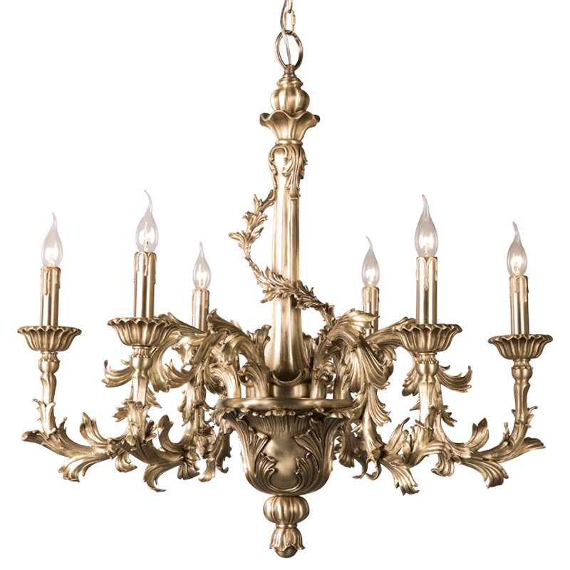 Люстра Baroque Chandelier Латунь в Нижнем Новгороде | Loft Concept 