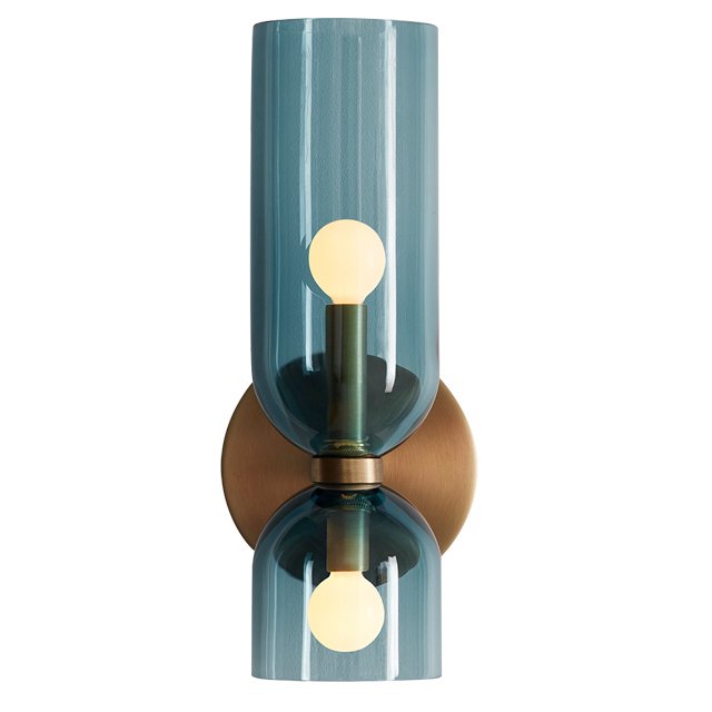 Бра Lightmaker Studio Edie Sconce Blue Медь Синий в Нижнем Новгороде | Loft Concept 