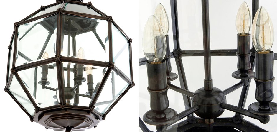 Люстра Lantern Owen Bronze M - Loft-Concept в Нижнем Новгороде