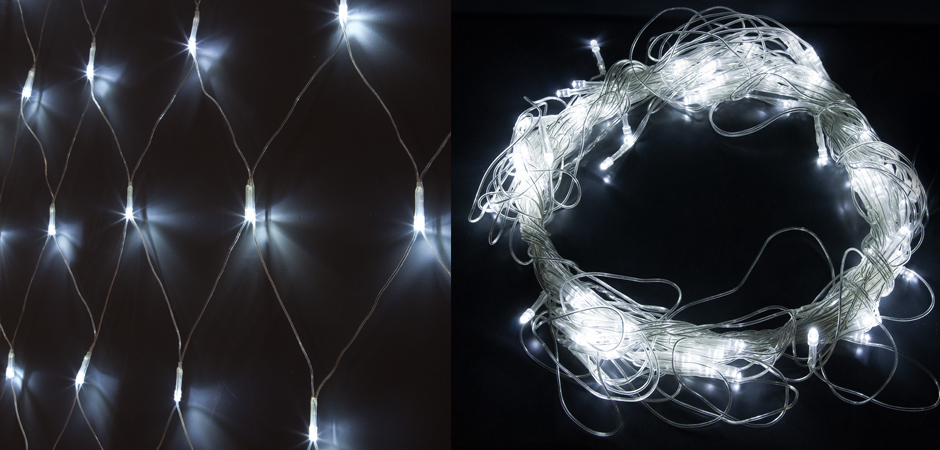 Гирлянда-Сетка Белым свет диодов - Loft-Concept в Нижнем Новгороде