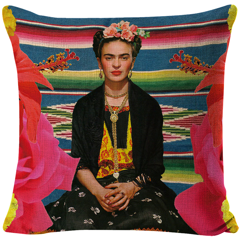 Декоративная подушка Frida Kahlo 6 Мульти в Нижнем Новгороде | Loft Concept 