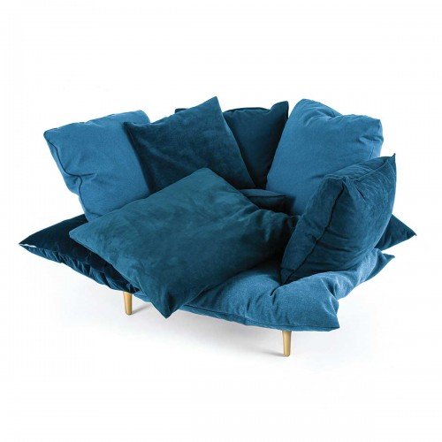 Кресло Seletti Armchair Comfy Turquoise Синий в Нижнем Новгороде | Loft Concept 