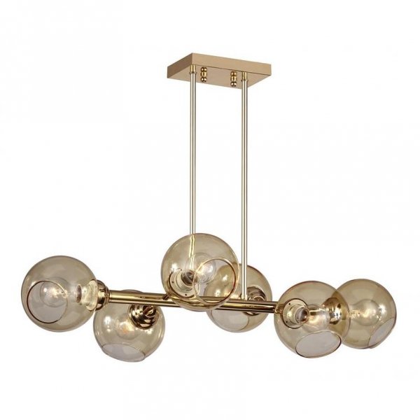 Люстра Glass Bubble Chandelier Brass Латунь в Нижнем Новгороде | Loft Concept 