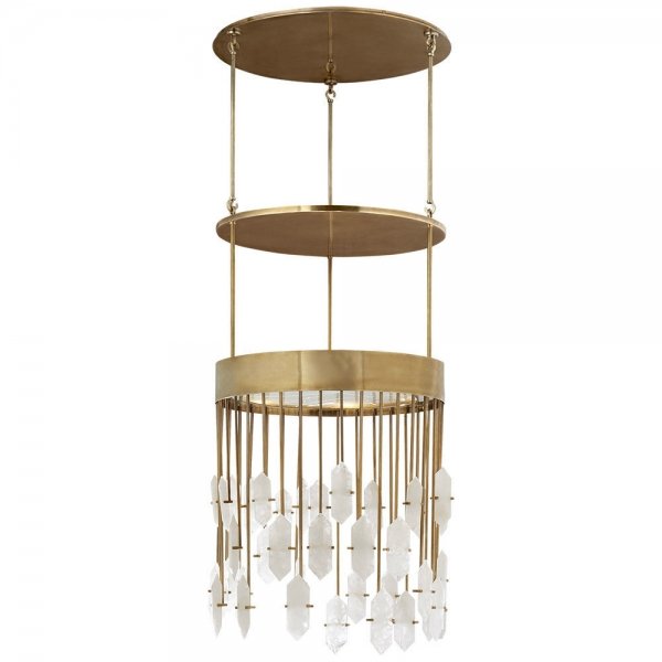 Люстра Kelly Wearstler Halcyon medium round chandelier Латунь в Нижнем Новгороде | Loft Concept 