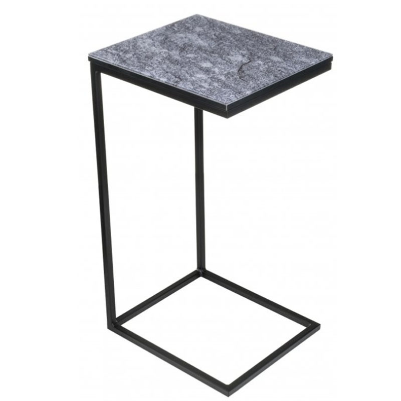 Приставной стол Zermatt Side Table gray Серый (Gray) в Нижнем Новгороде | Loft Concept 